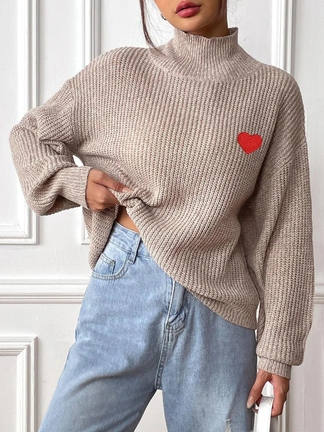 Casual Buttoned Sweater