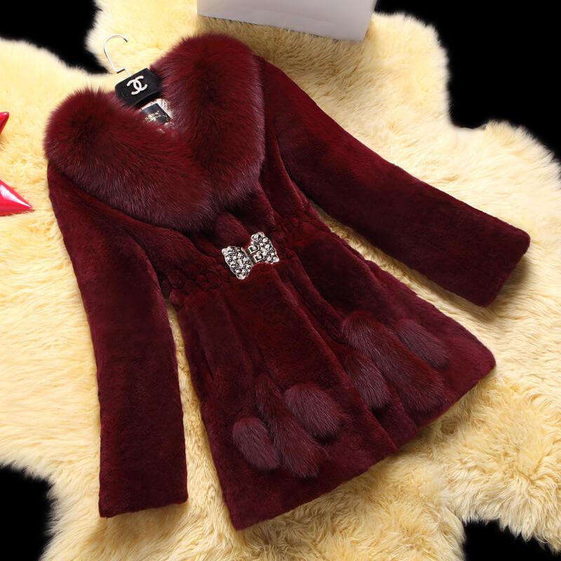 Layered Wool Coat