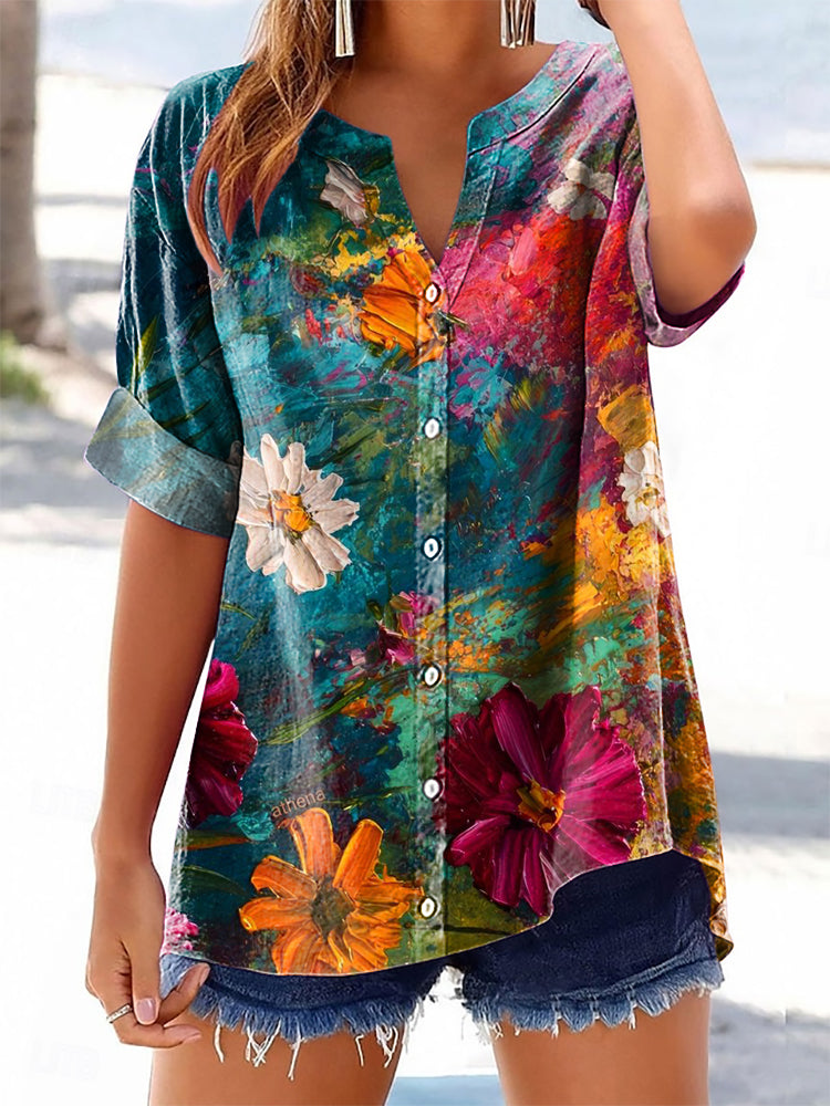 Relaxed Printed Shirt