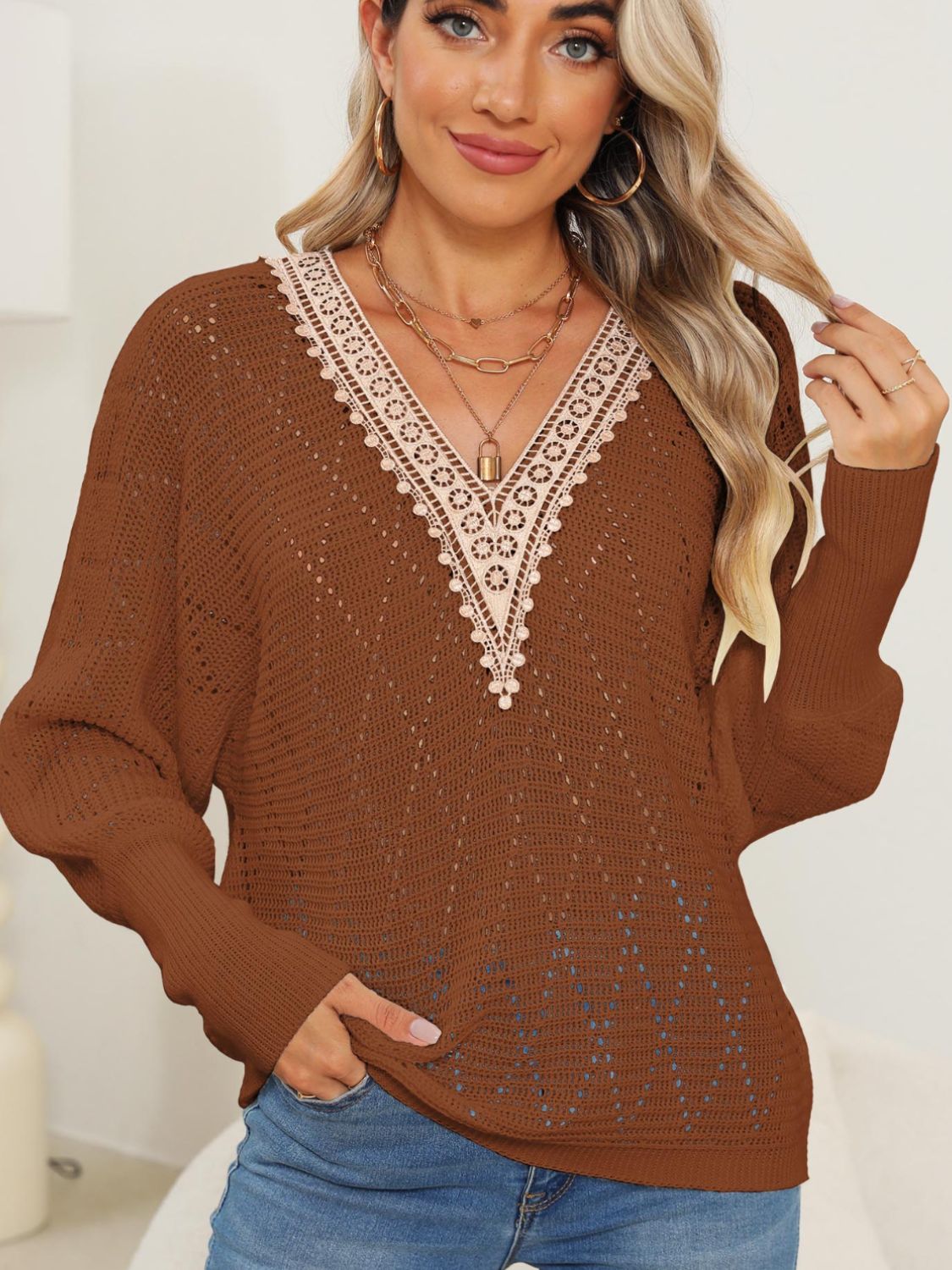 Casual Cable Sweater