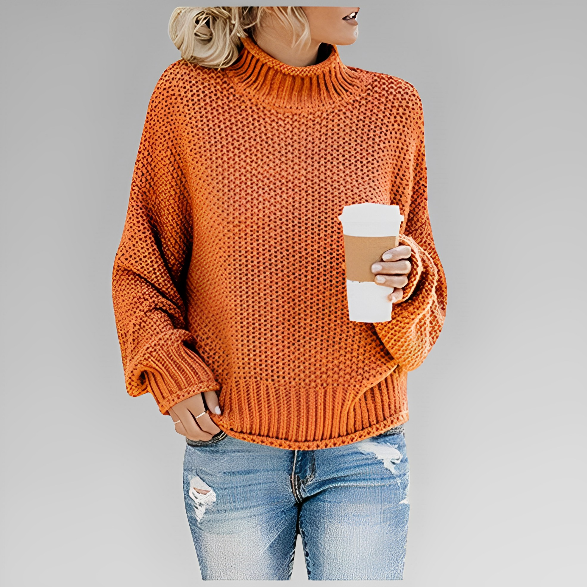 Easy Textured Sweater
