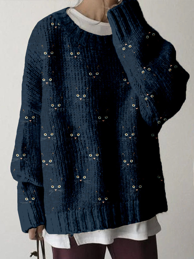 Casual Ribbed Sweater