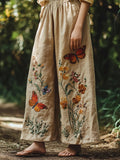 Office Linen Pants
