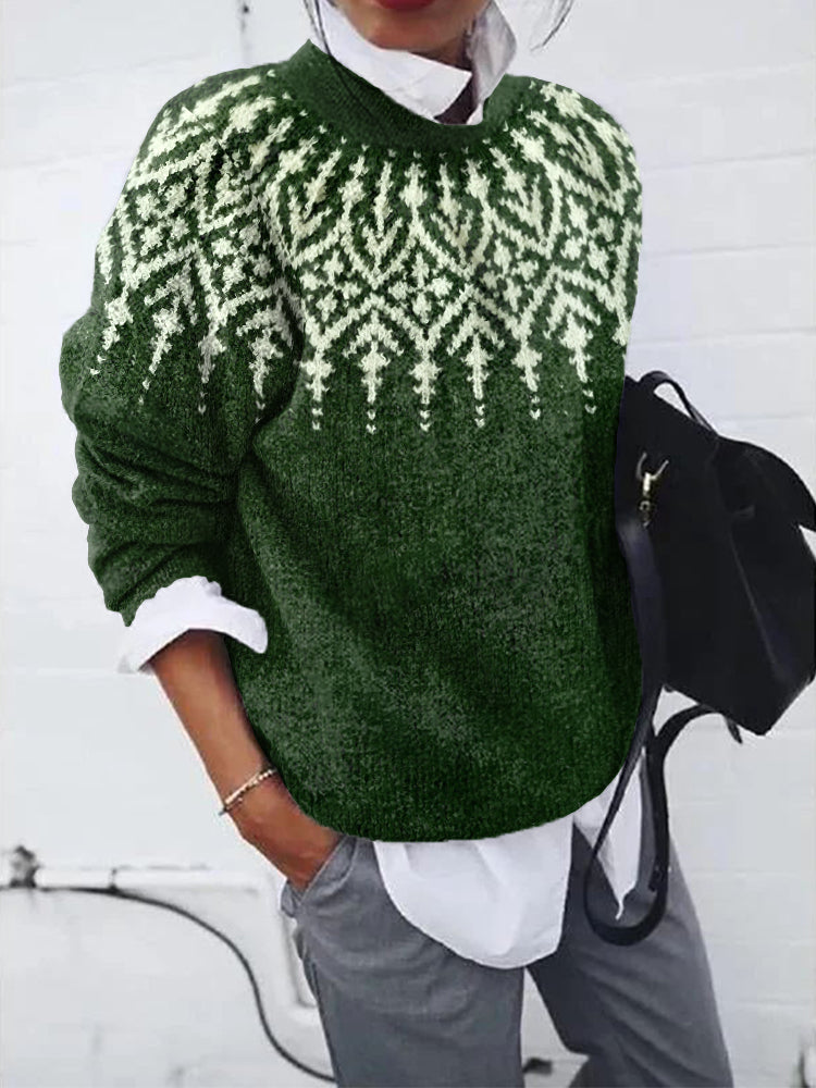 Warm Ribbed Sweater