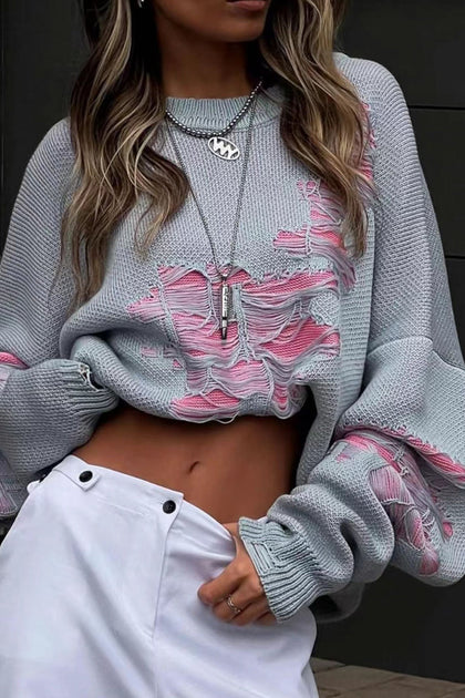 Relaxed V-Neck Sweater