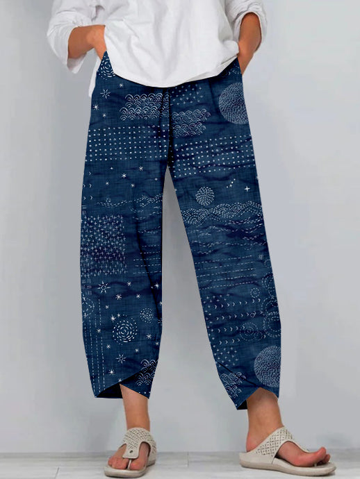 Stretch Ribbed Pants