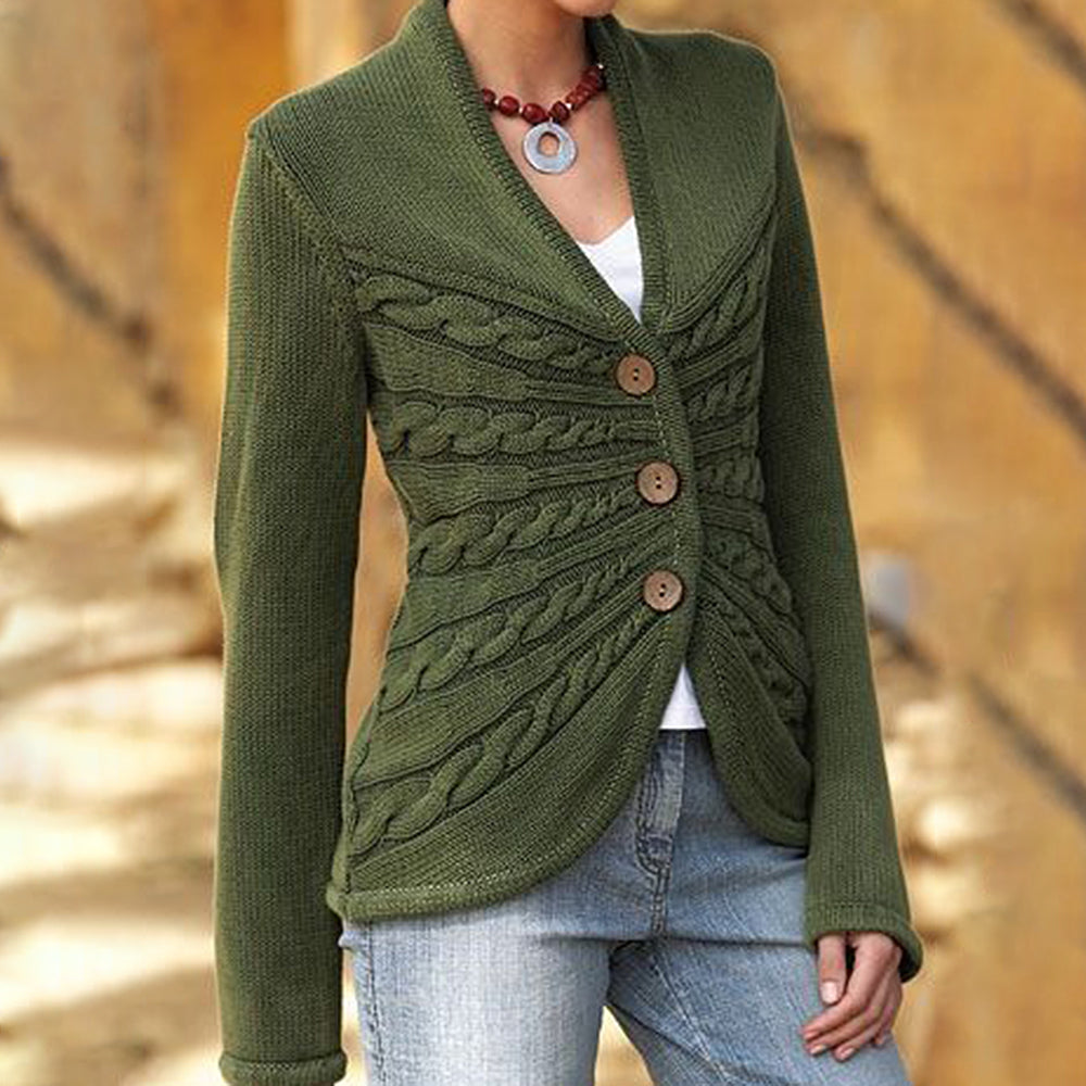 Textured Cropped Sweater