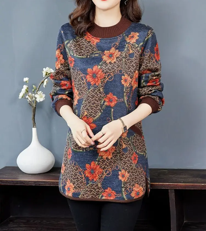 Casual Buttoned Sweater