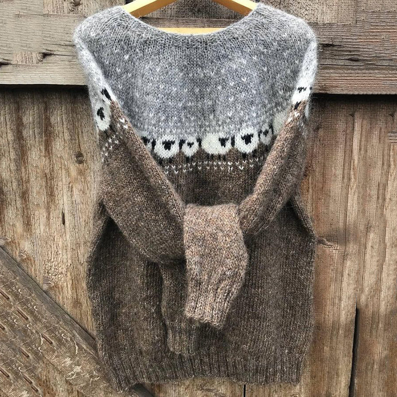 Easy Cropped Sweater