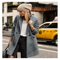 Layered Wool Coat