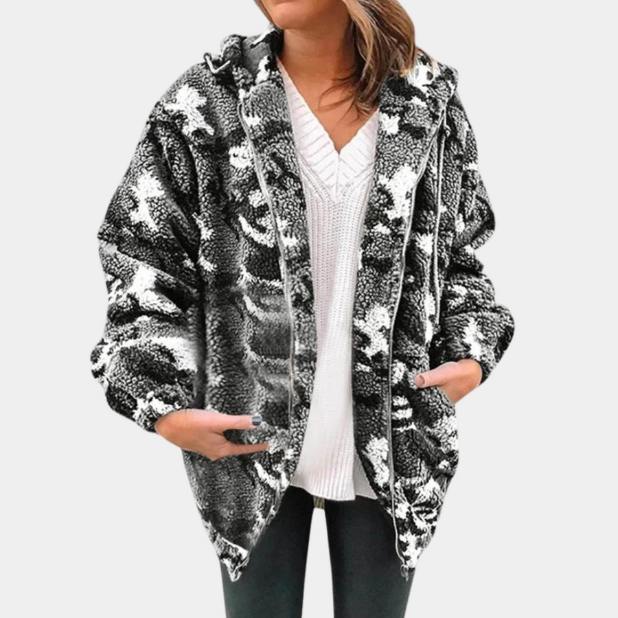Relaxed Hooded Coat