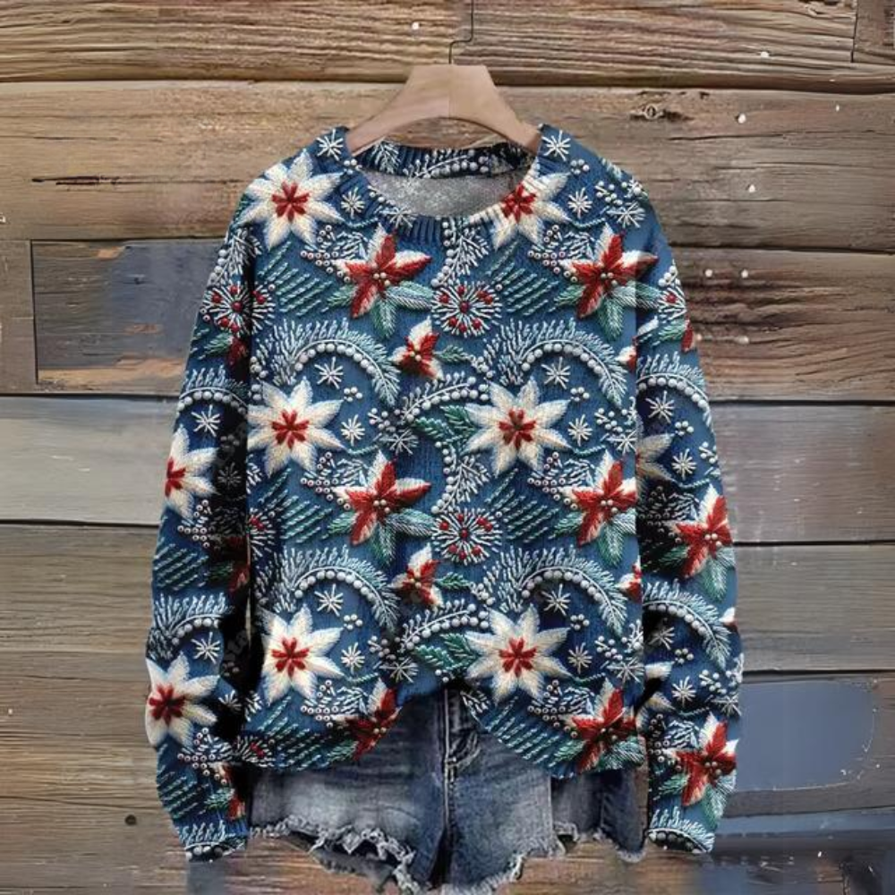 Relaxed V-Neck Sweater