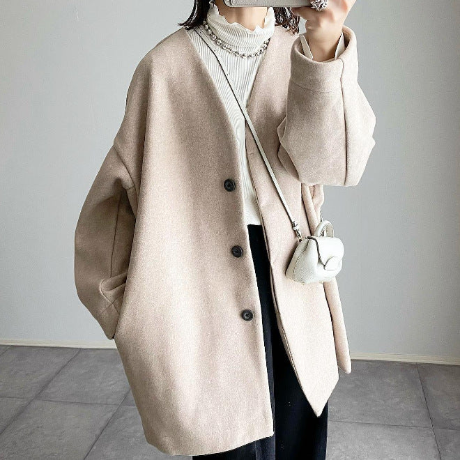 Elegant Hooded Coat