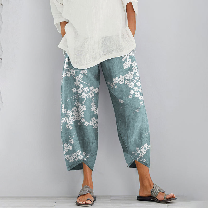 Natural Linen Pants