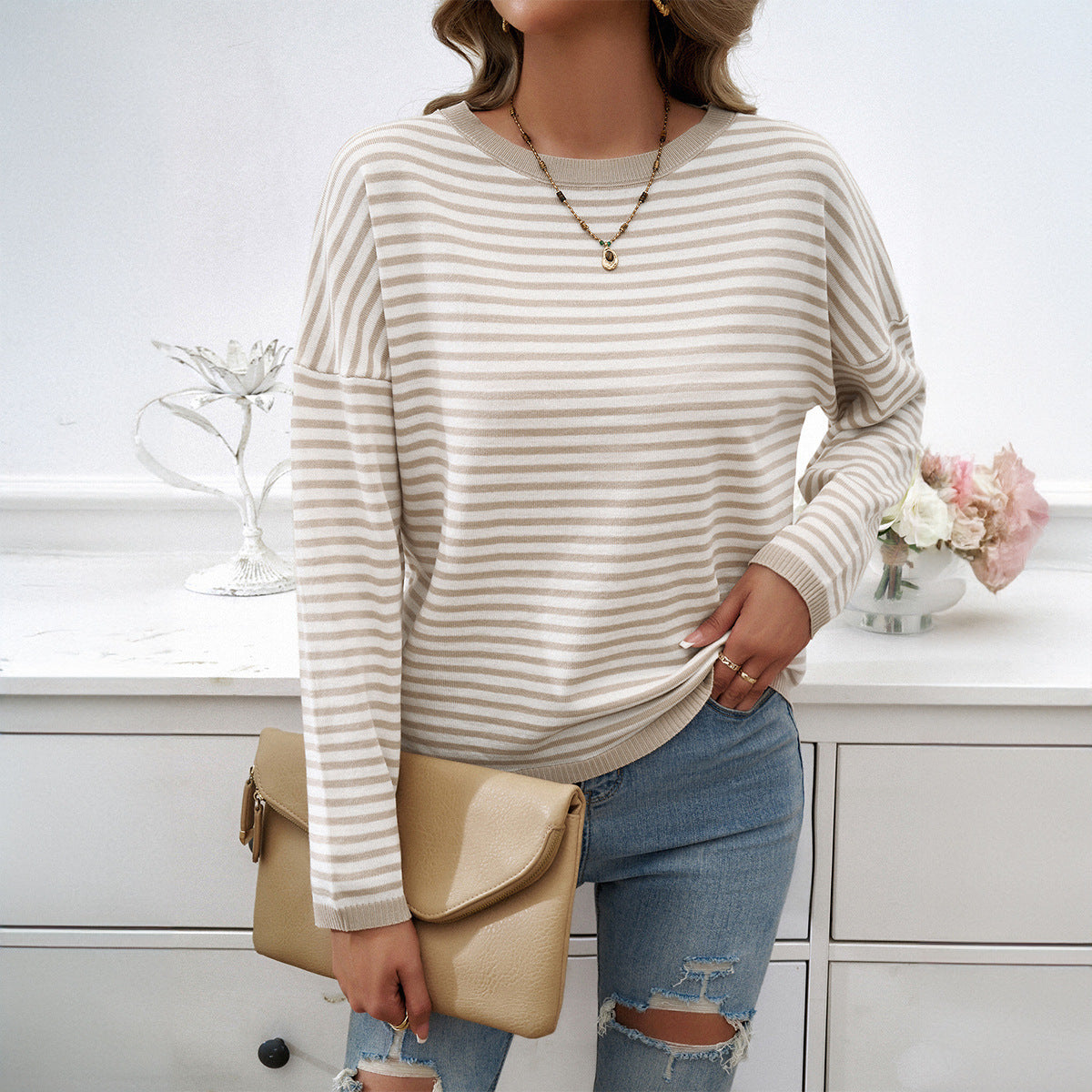 Weekend Buttoned Sweater