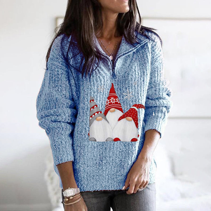 Relaxed Buttoned Sweater