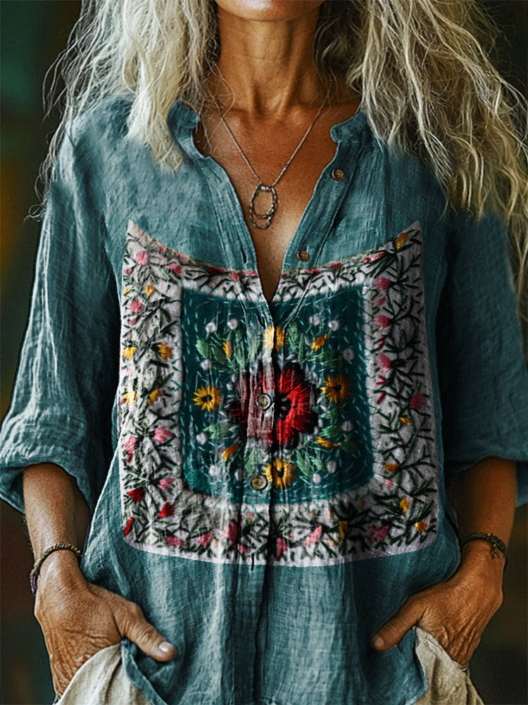 Relaxed Buttoned Shirt