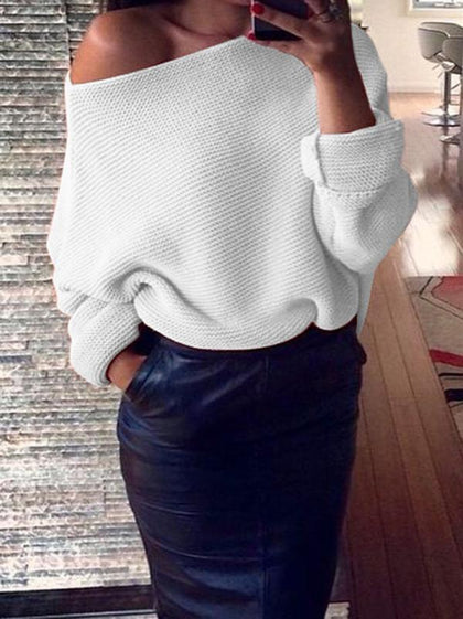 Textured Cable Sweater