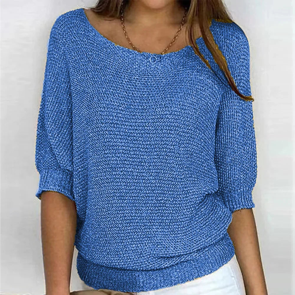 Warm Buttoned Sweater
