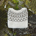 Textured Buttoned Sweater