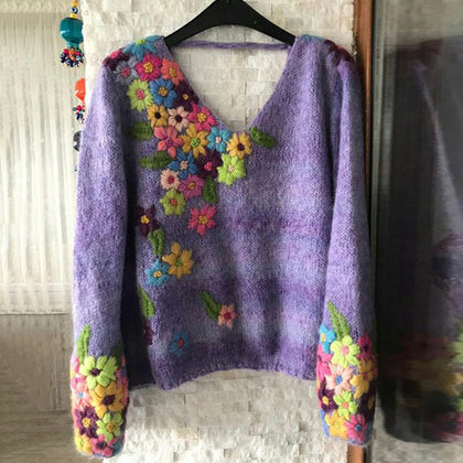 Warm Buttoned Sweater