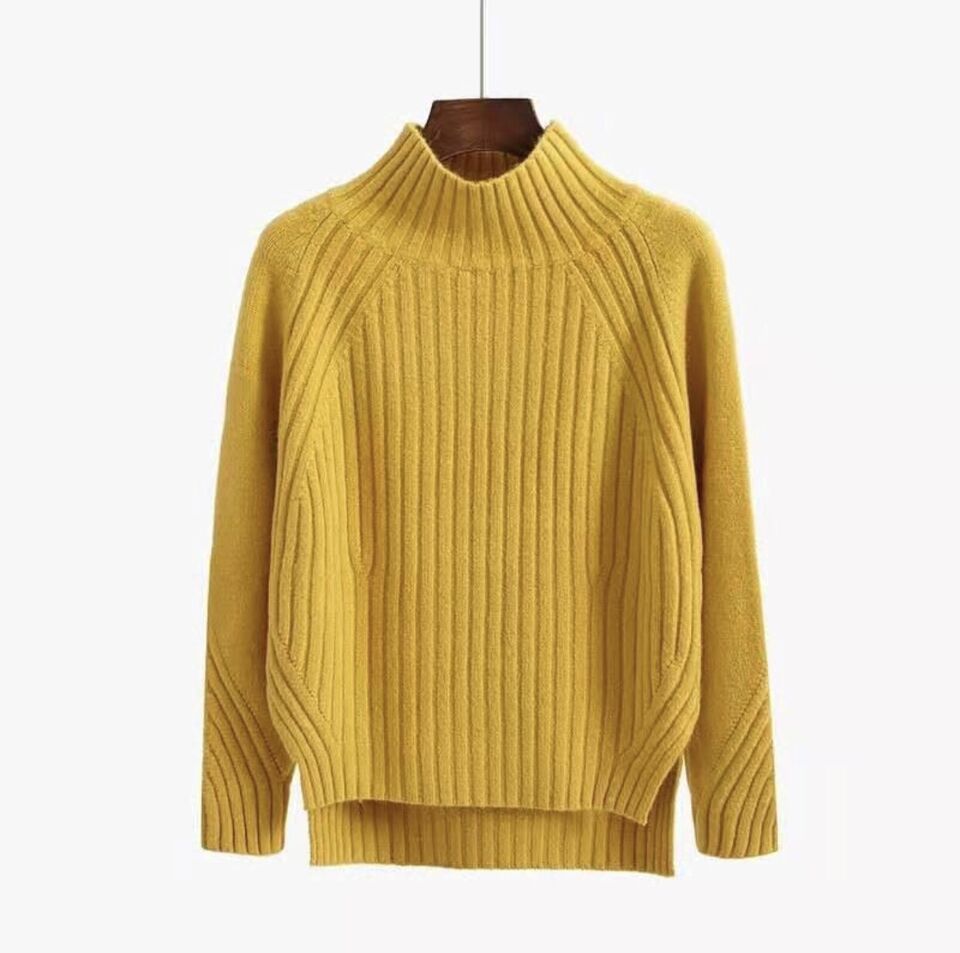Textured Cropped Sweater
