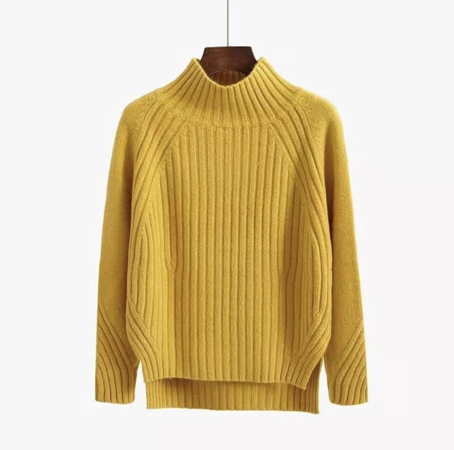 Textured Cropped Sweater