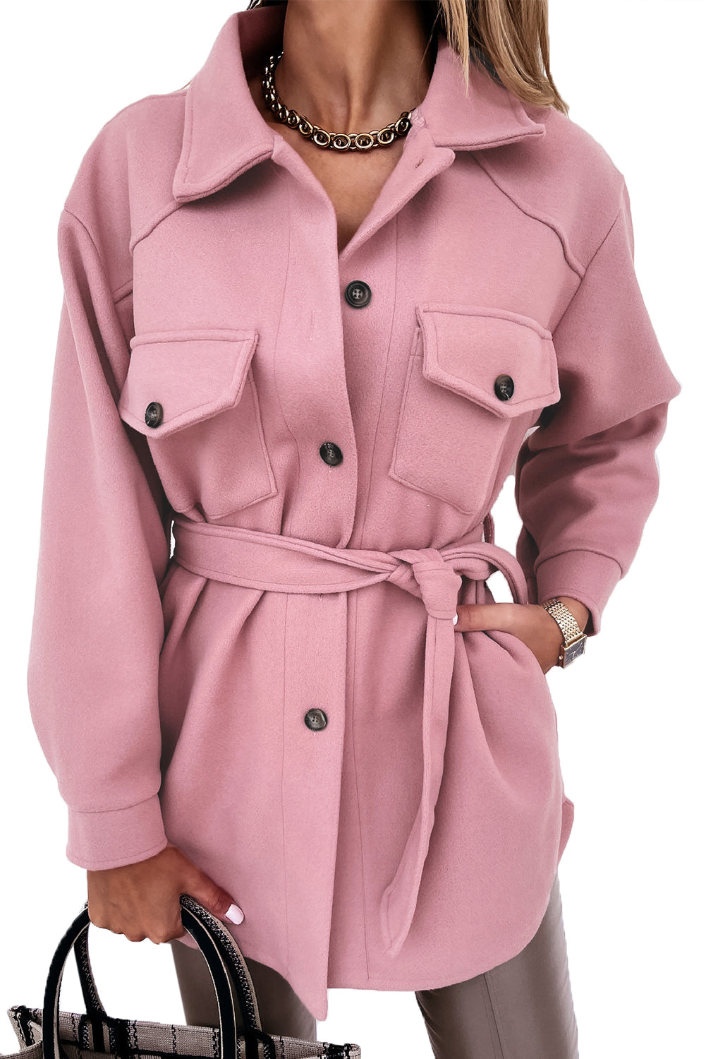 Everyday Double-Breasted Coat
