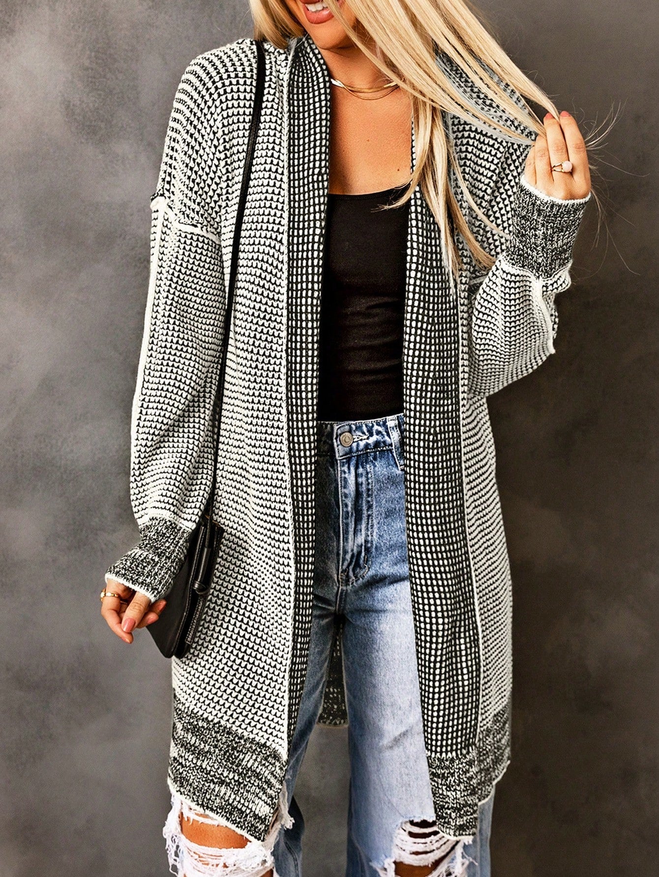 Soft Hooded Coat