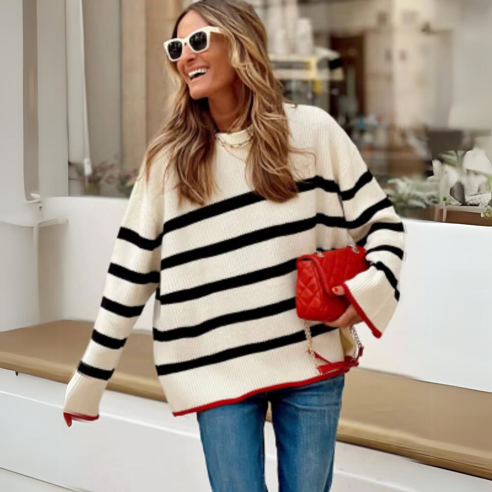 Casual Cropped Sweater