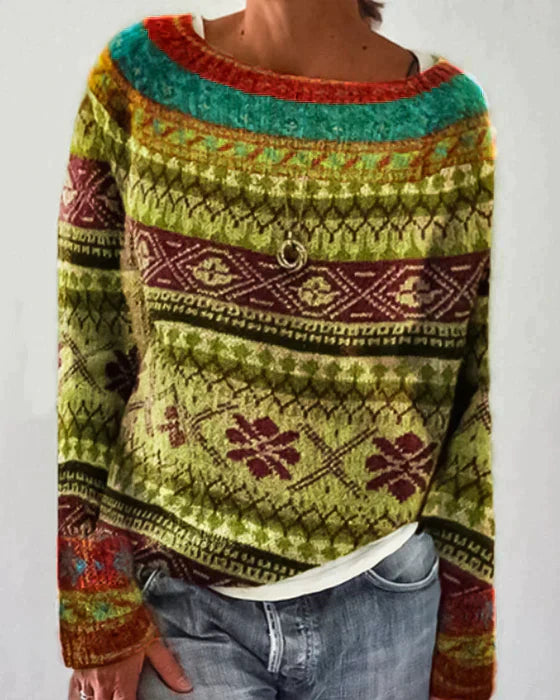 Warm Buttoned Sweater