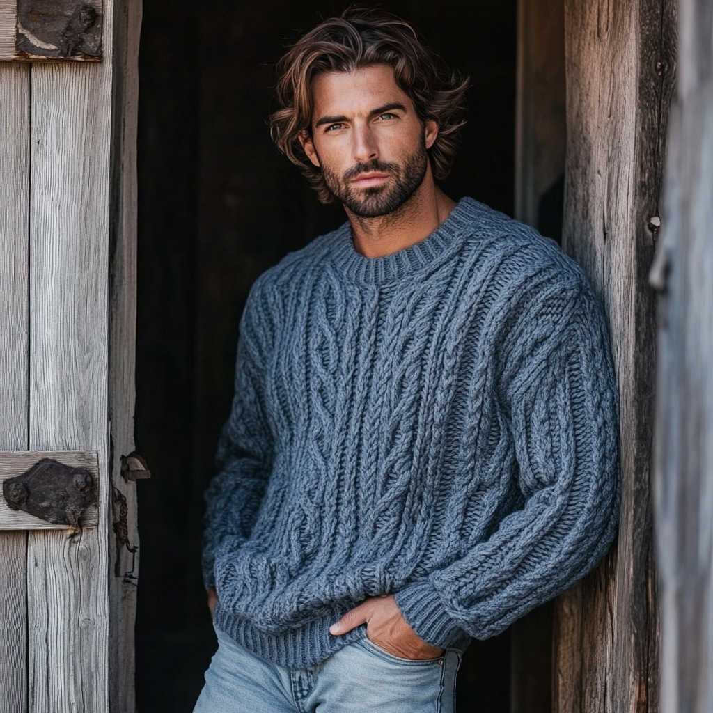 Classic Textured Sweater