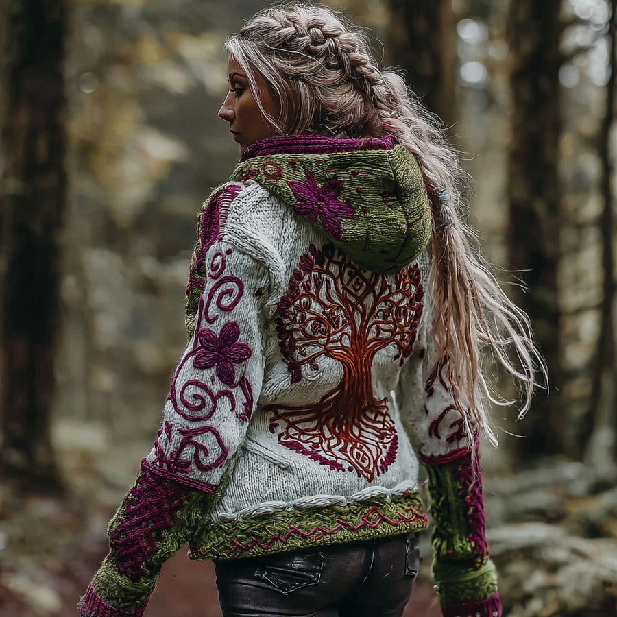 Textured Knit Sweater