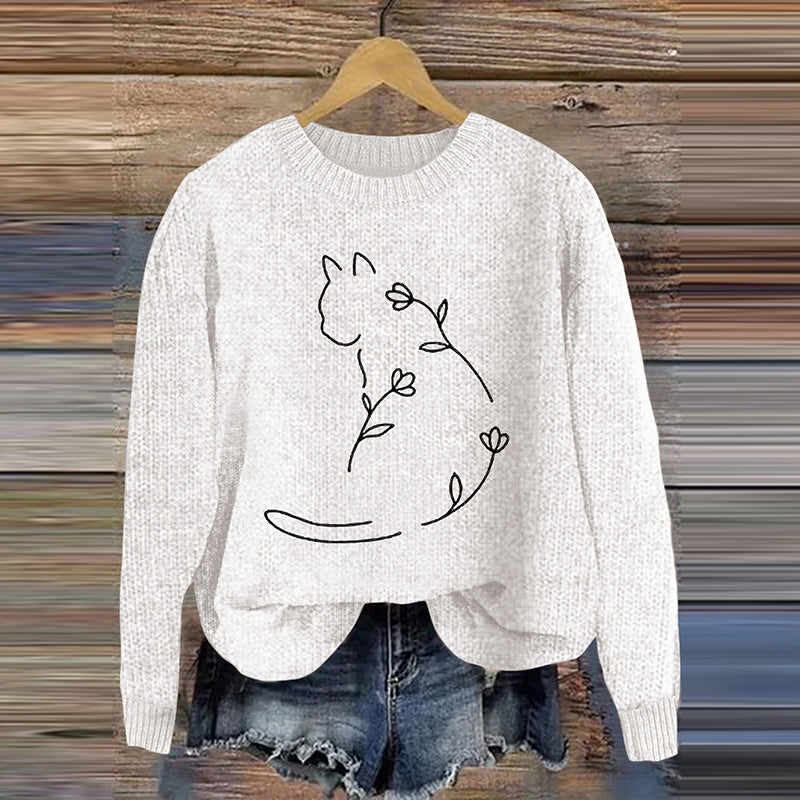 Textured Ribbed Sweater