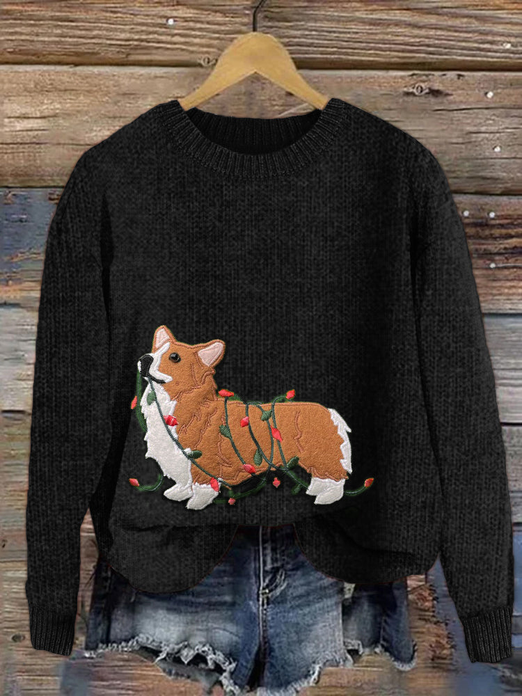 Casual V-Neck Sweater