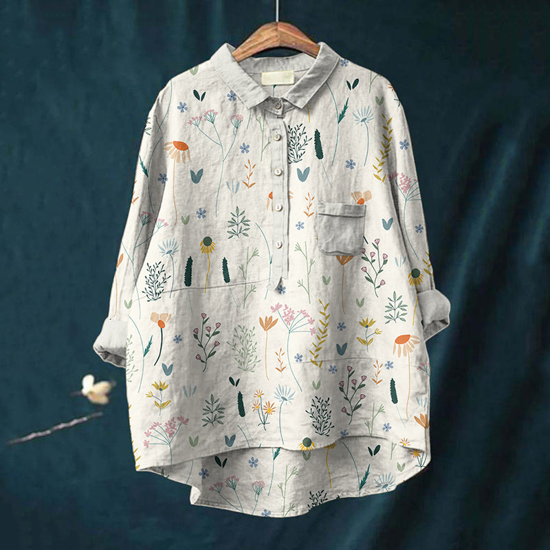 Relaxed Collared Shirt