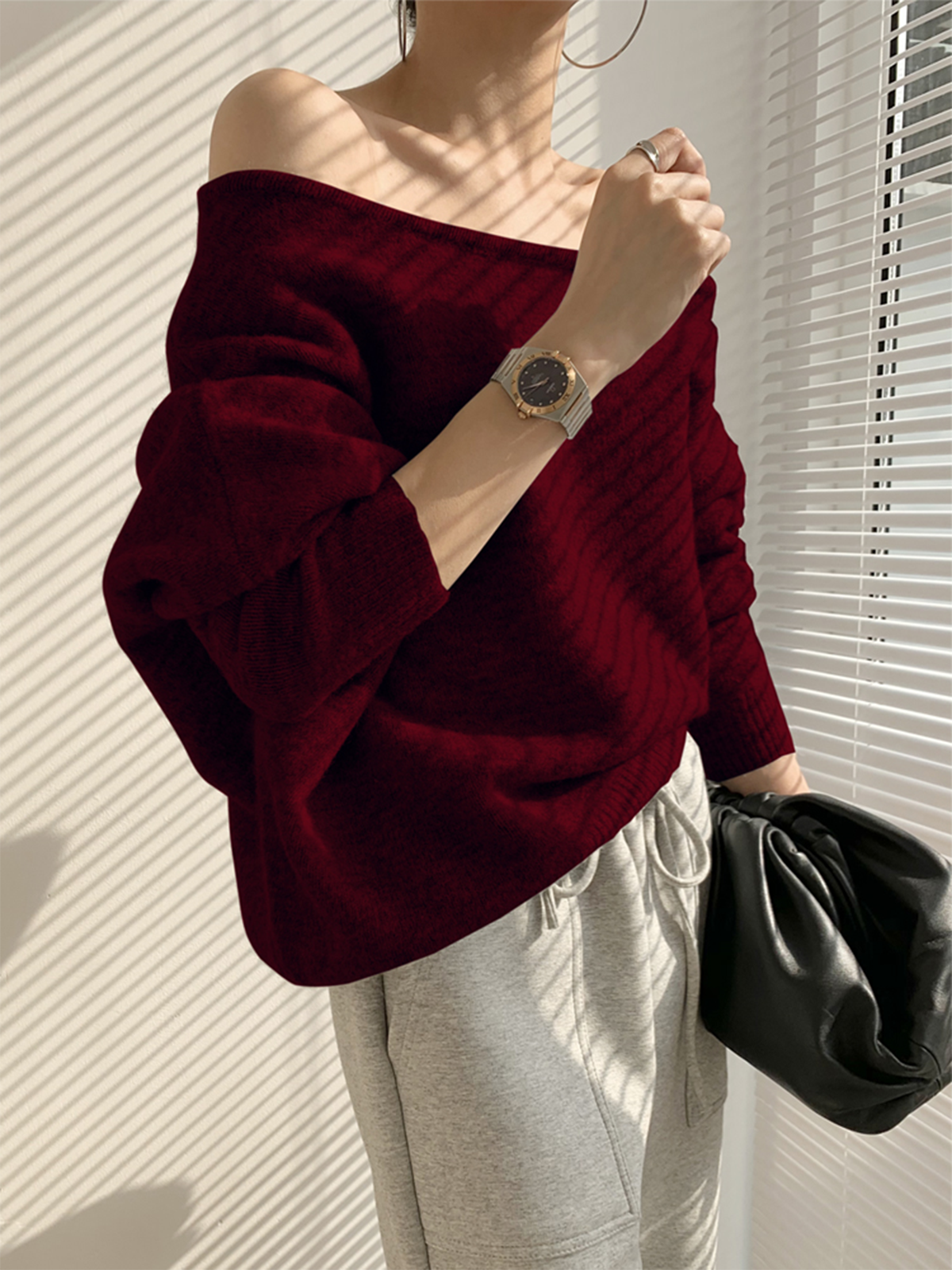 Classic Cropped Sweater