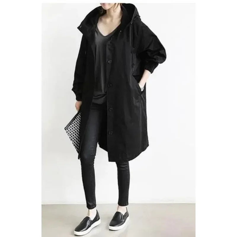 Cozy Double-Breasted Coat
