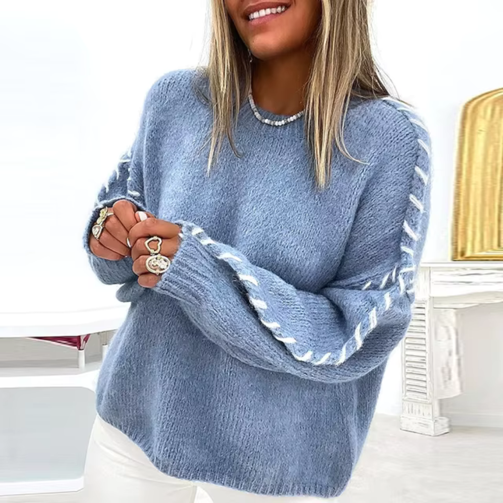 Relaxed Cable Sweater