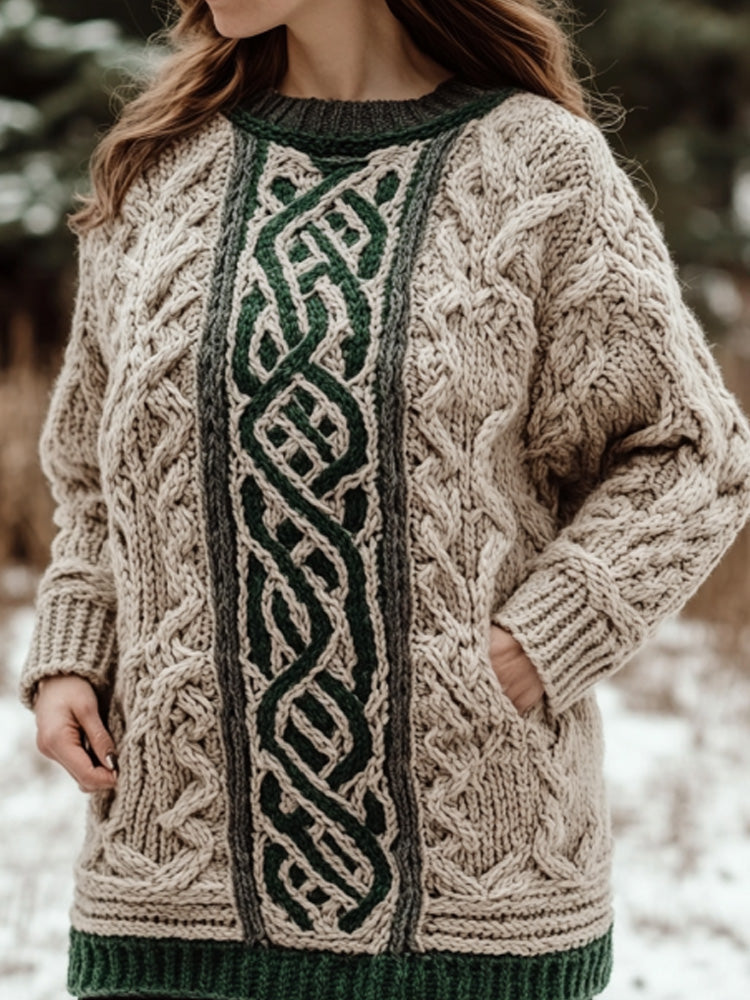 Textured Ribbed Sweater