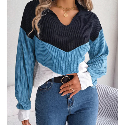 Casual Ribbed Sweater