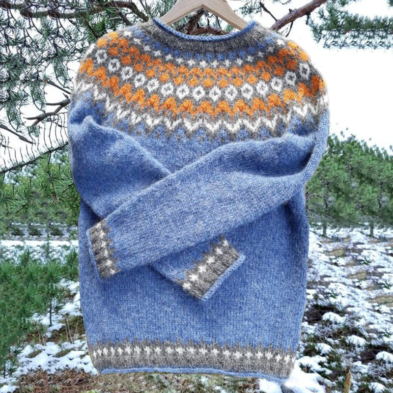 Warm Buttoned Sweater