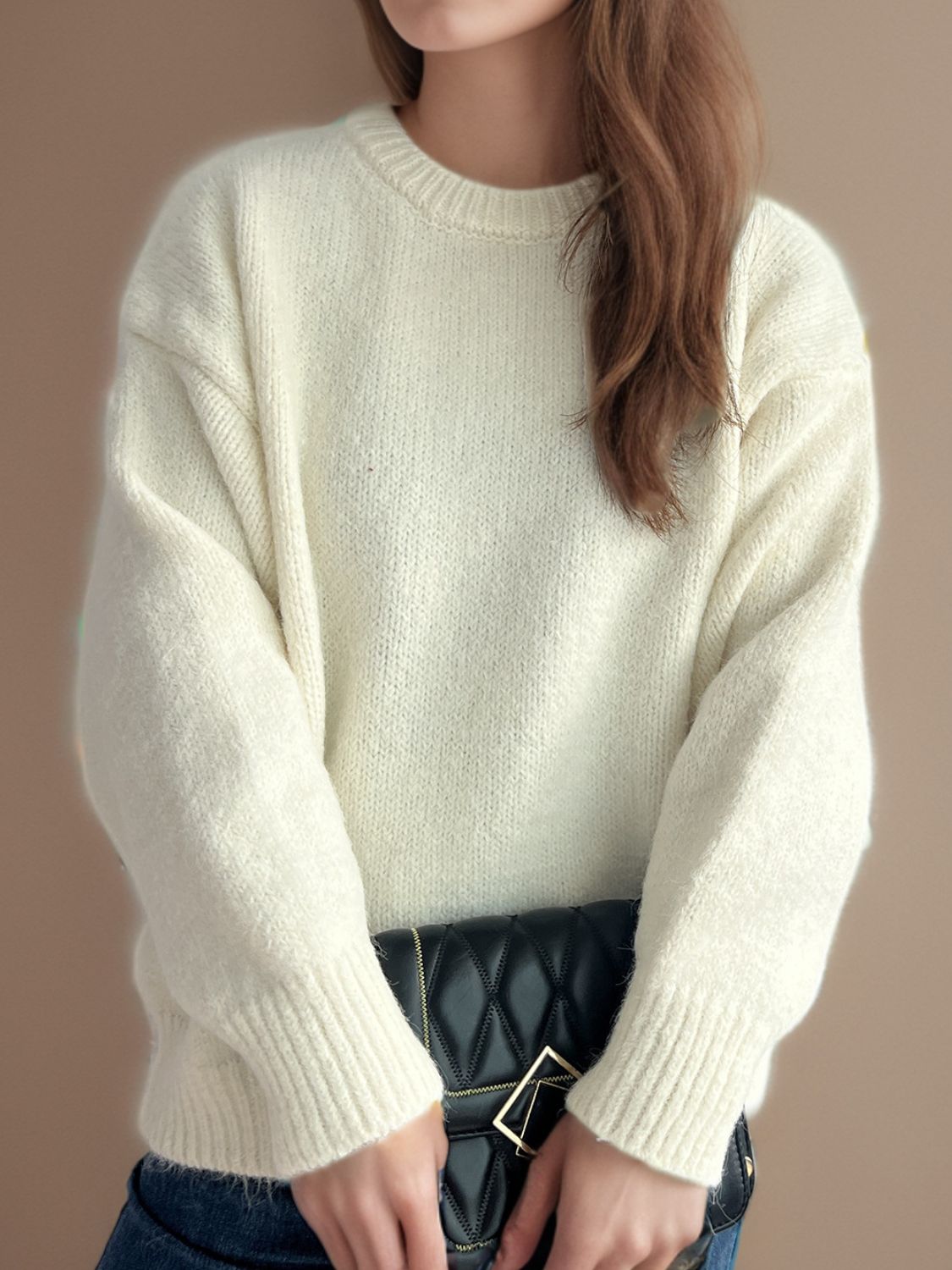 Warm V-Neck Sweater