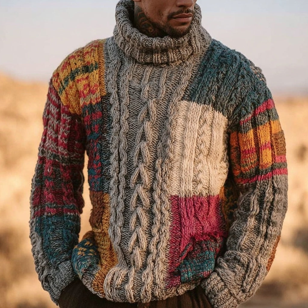 Relaxed Buttoned Sweater