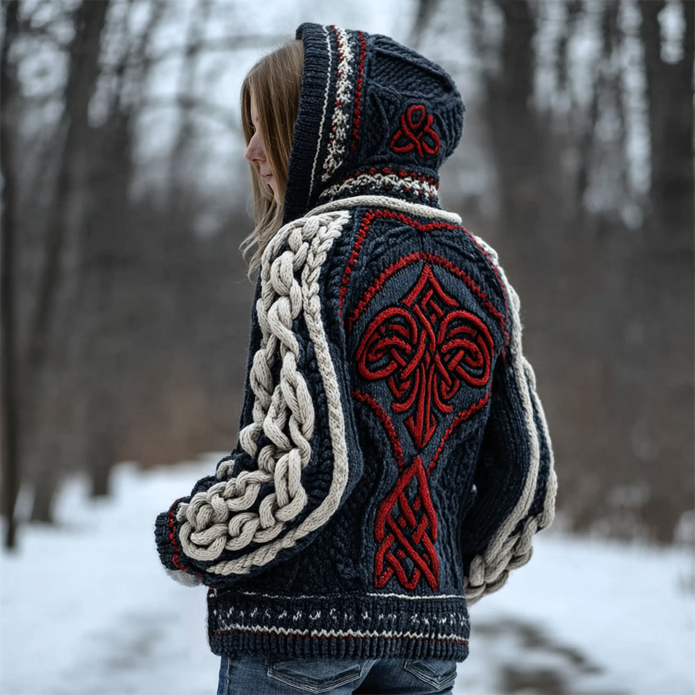 Warm Buttoned Sweater