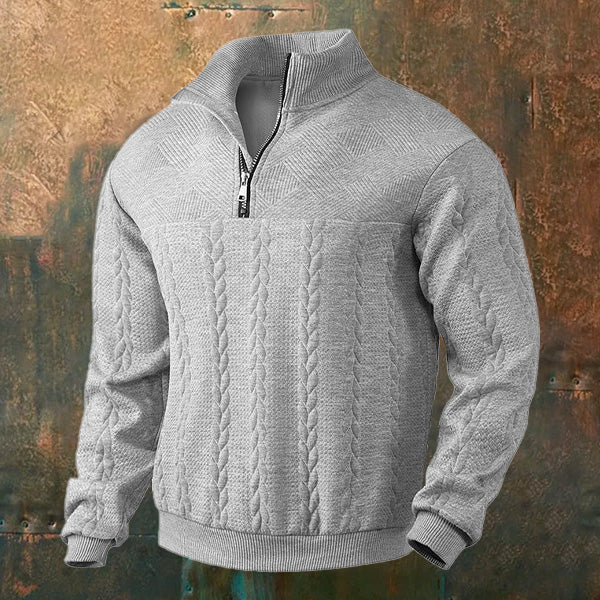 Textured Ribbed Sweater