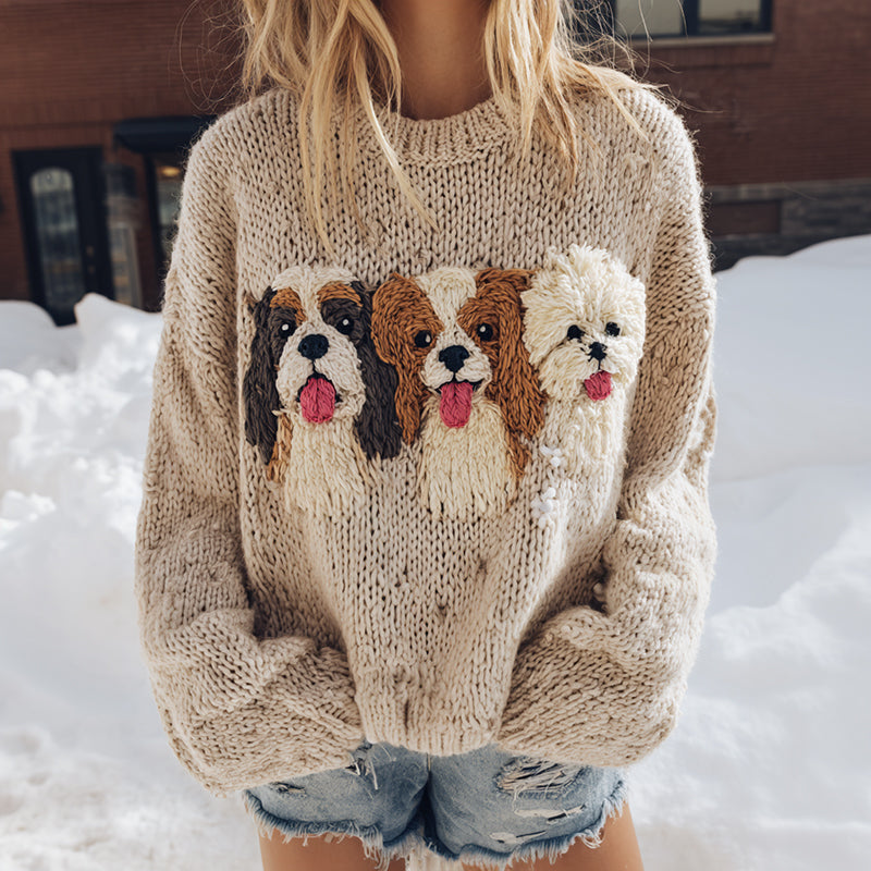 Casual Textured Sweater