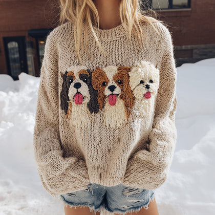 Casual Textured Sweater