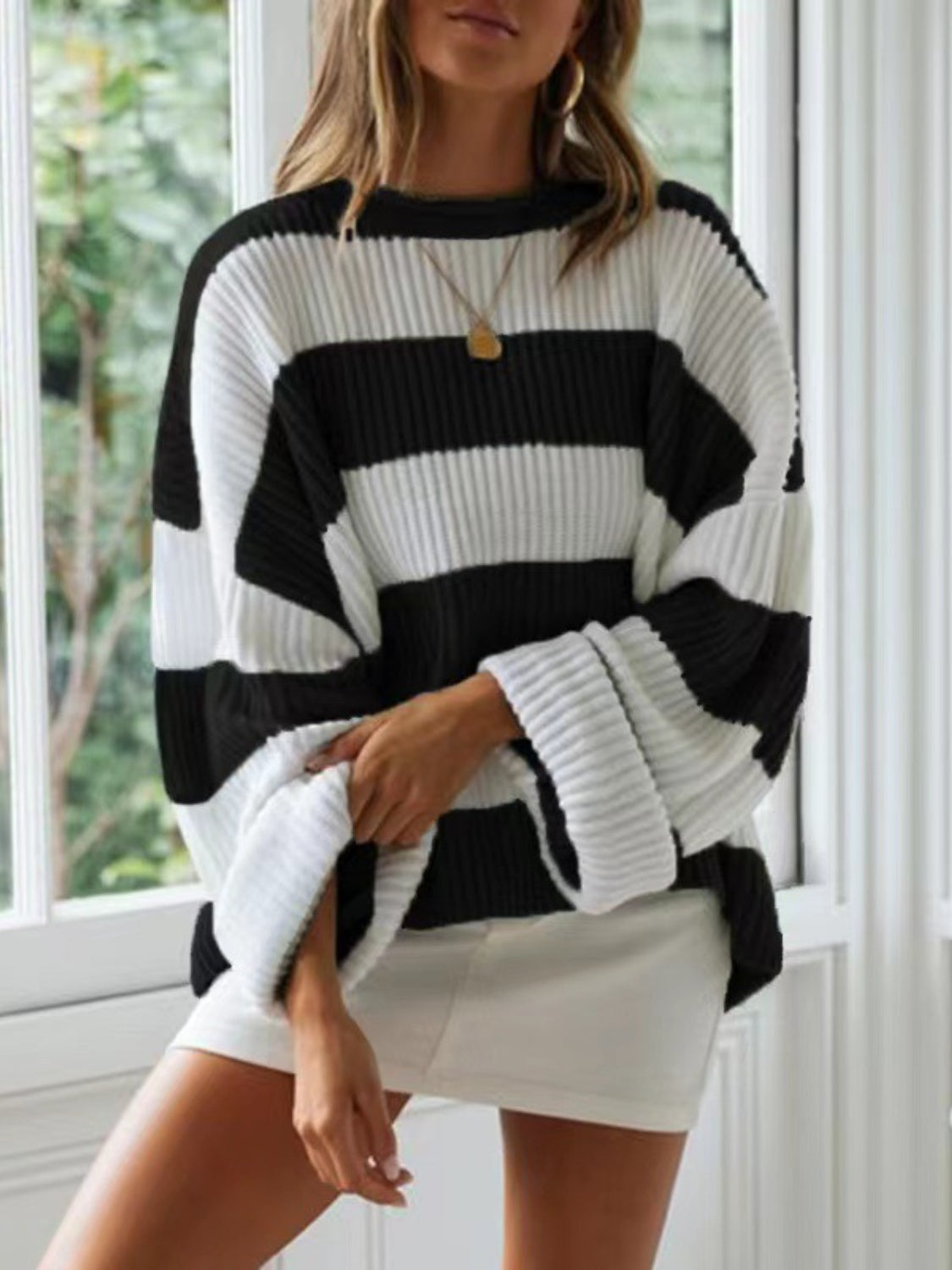 Casual Cable Sweater