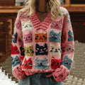 Cozy Buttoned Sweater